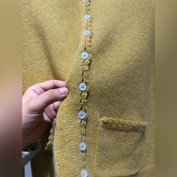 Doen Pippa Cardigan Wheat Melange - Picture 5 of 13